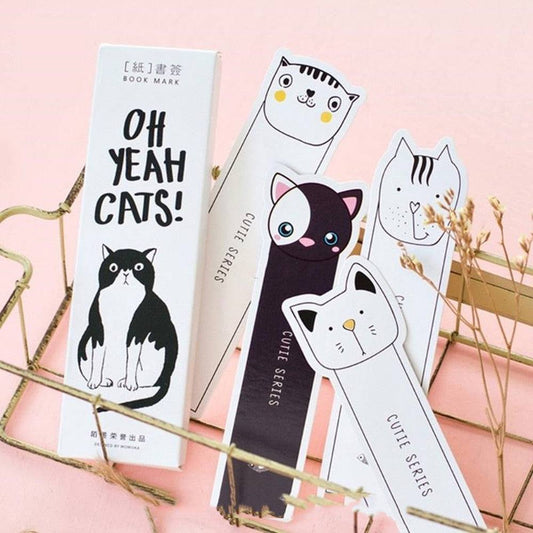Cardstock Bookmarks - Cardstock Bookmarks - Oh Yeah Cats! -