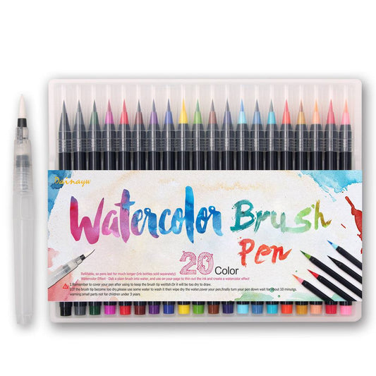Watercolor Brush Pen Sets - Watercolor Brush Pen Set - Dainayw - Default Title