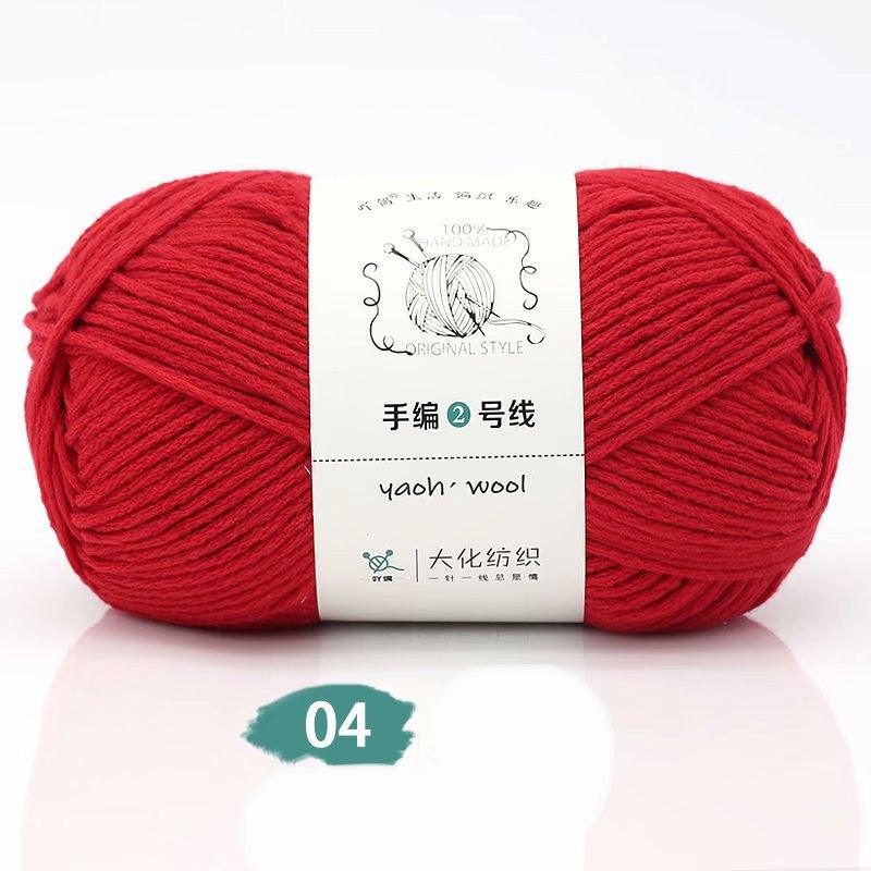 Acrylic Wool - Acrylic Wool - Yaoh Hand Made Original Style - Red