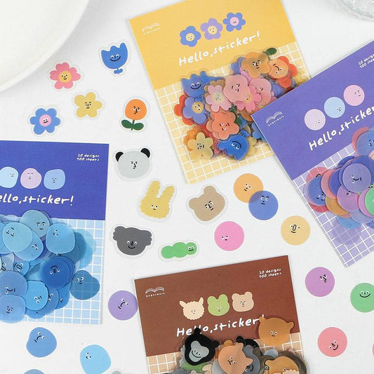 Decorative Stickers - Stickers - Little Kawaii Face -