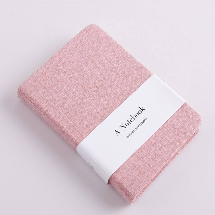 Hardcover Notebooks - Hardcover Notebook - A Notebook Baishide Stationery - Pink / Small