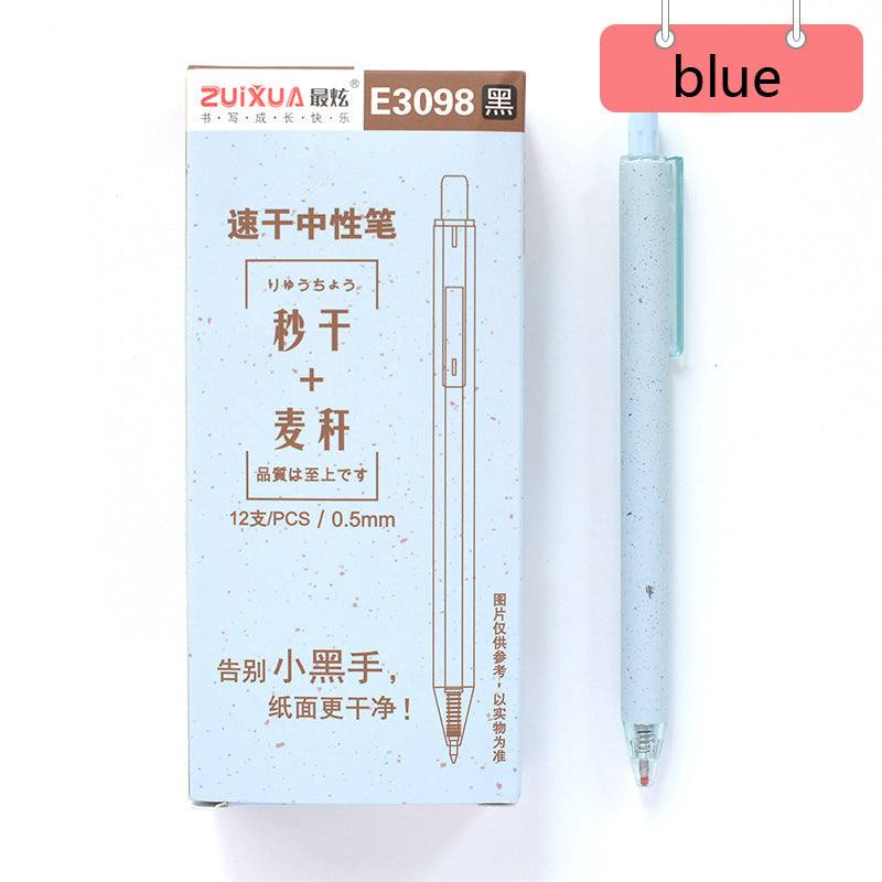 Push-Type Gel Pens - Push-Type Gel Pens - Blue