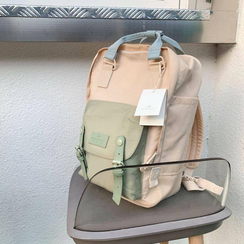 Backpacks - Waterproof Backpack - Doughnut - Green
