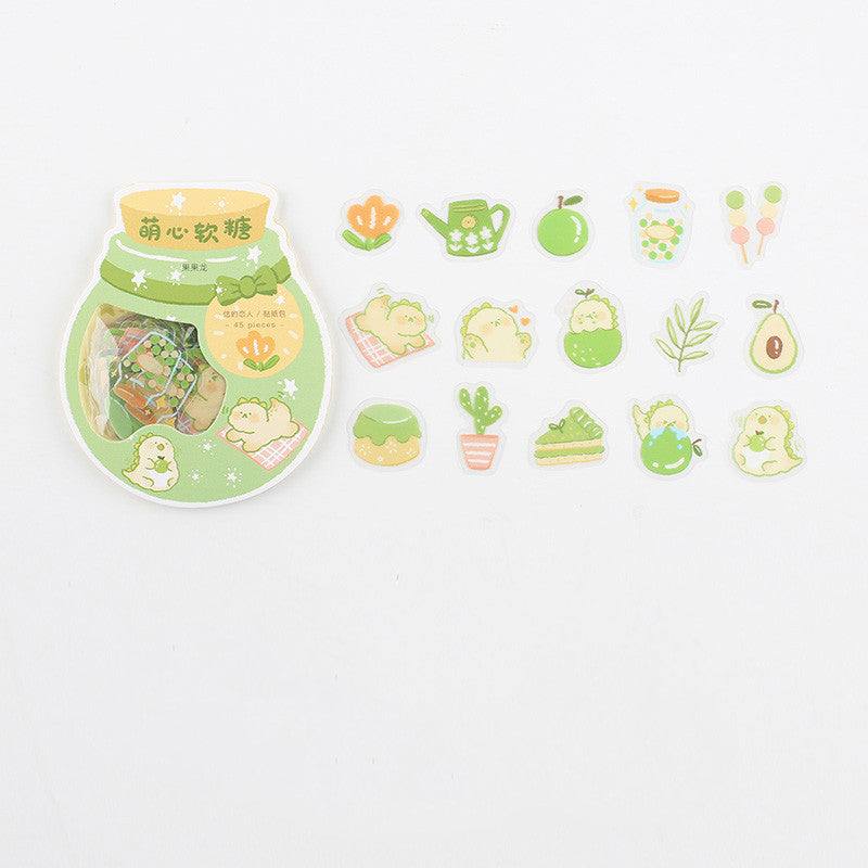Decorative Stickers - Stickers - Kawaii Jelly - Green