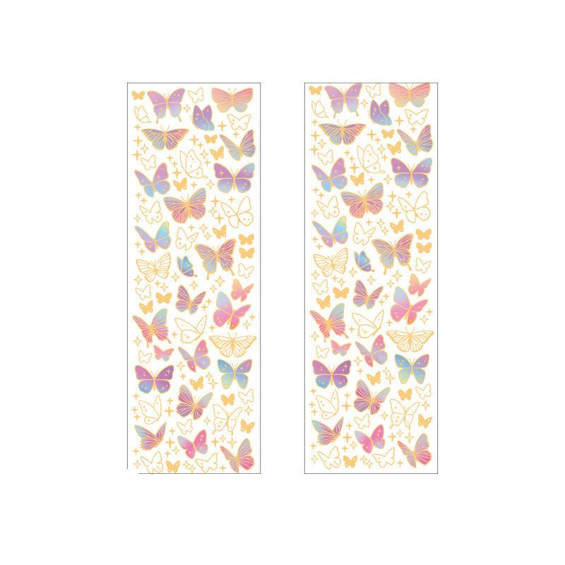 Sticker Sheets - Golden Sticker Sheets - Butterfly