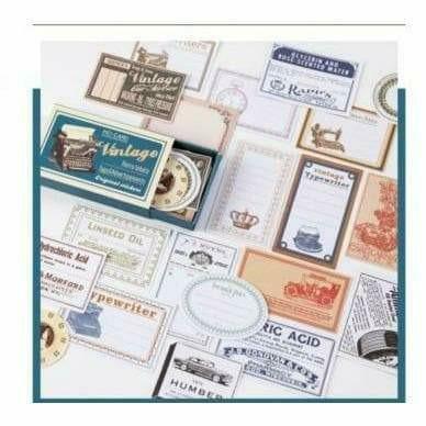 Decorative Stickers - Vintage Label Stickers - Grocery Poster