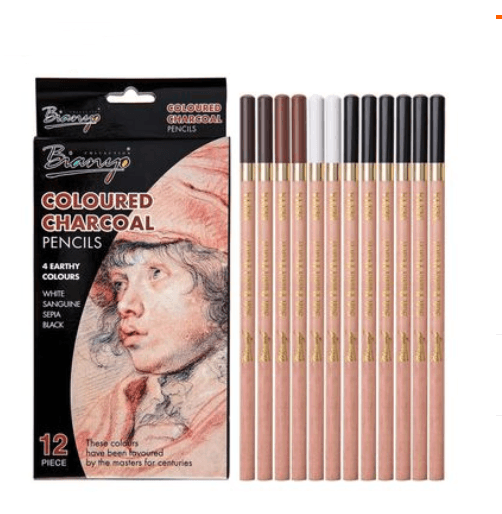 Charcoal Pencils - Charcoal Colored Pencils - Default Title