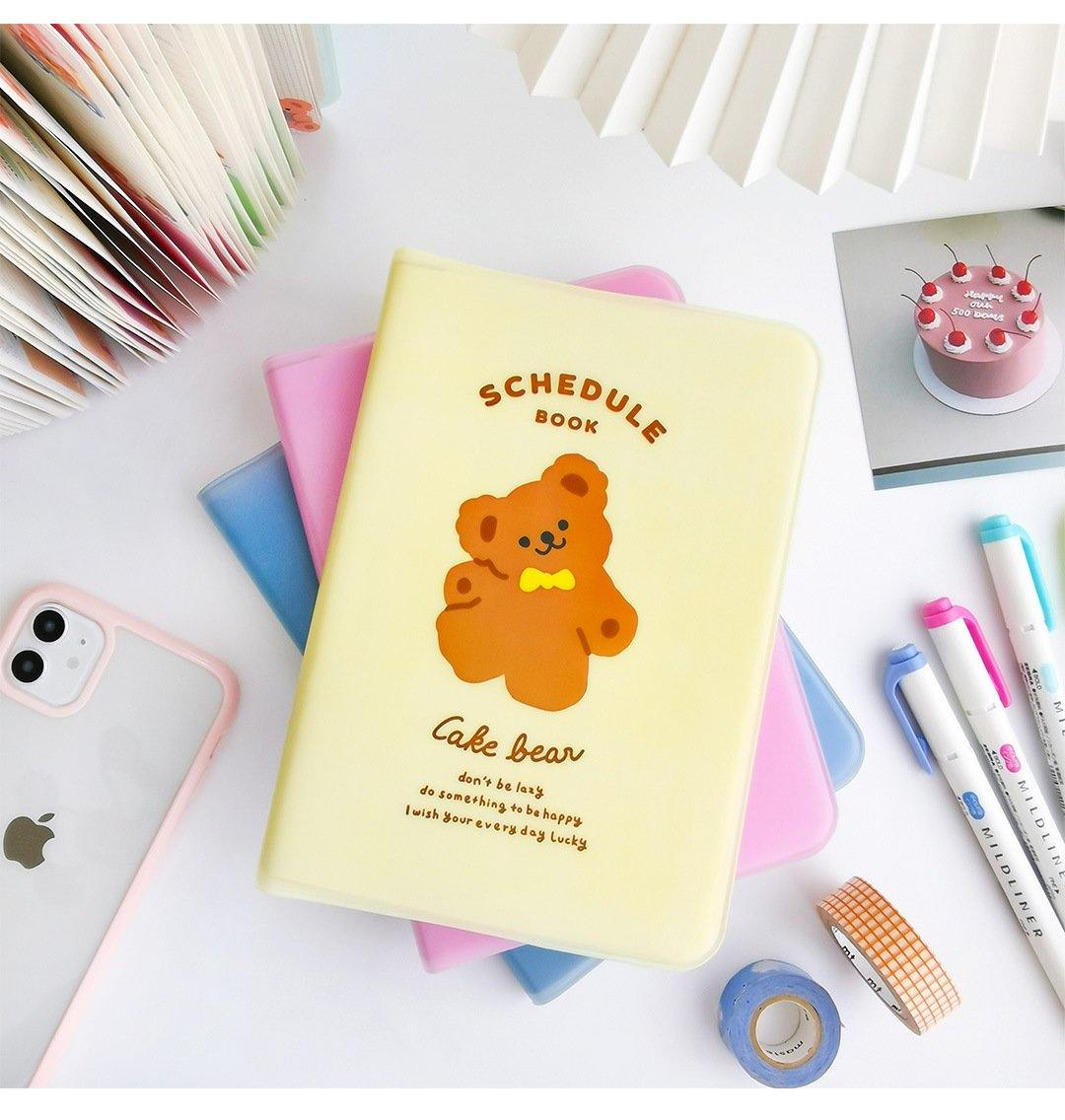 Calendars, Organizers & Planners - Schedule Book - Care Bear - Yellow