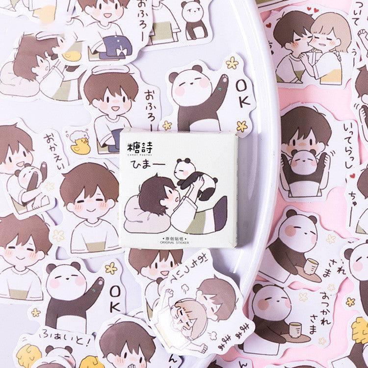 Decorative Stickers - Panda Friend - Kawaii Stickers - Default Title