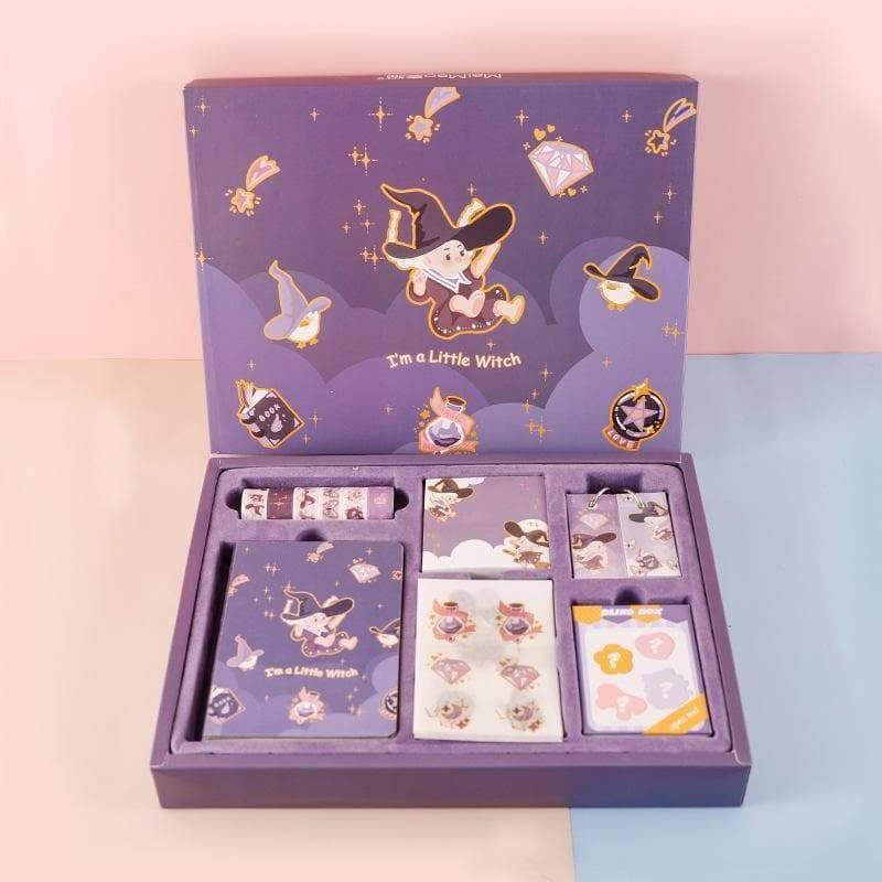 Stationery Sets - Stationery Gift Box - Cute Character - Little witch