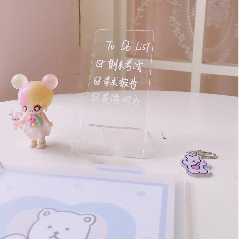 Stationery - Transparent Acrylic Writing Board with Light - Small