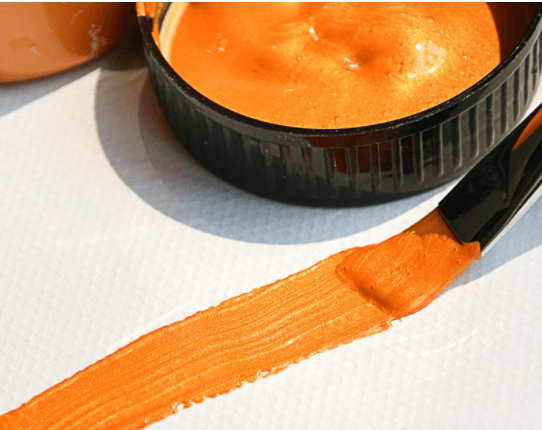 Pearlescent Acrylic Paints - Pearlescent Acrylic Paint - Mengtetisha - Orange / 100ml