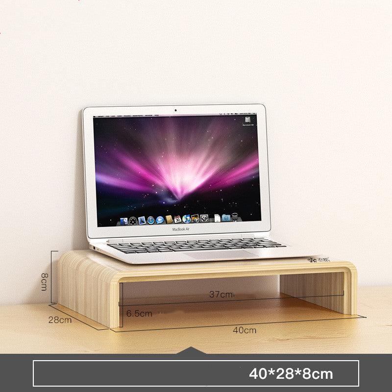 Desktop Organizers - Bamboo Monitor Stand Riser - Desktop Organizer -