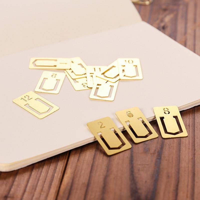 Page Markers - Page Markers - Brass -