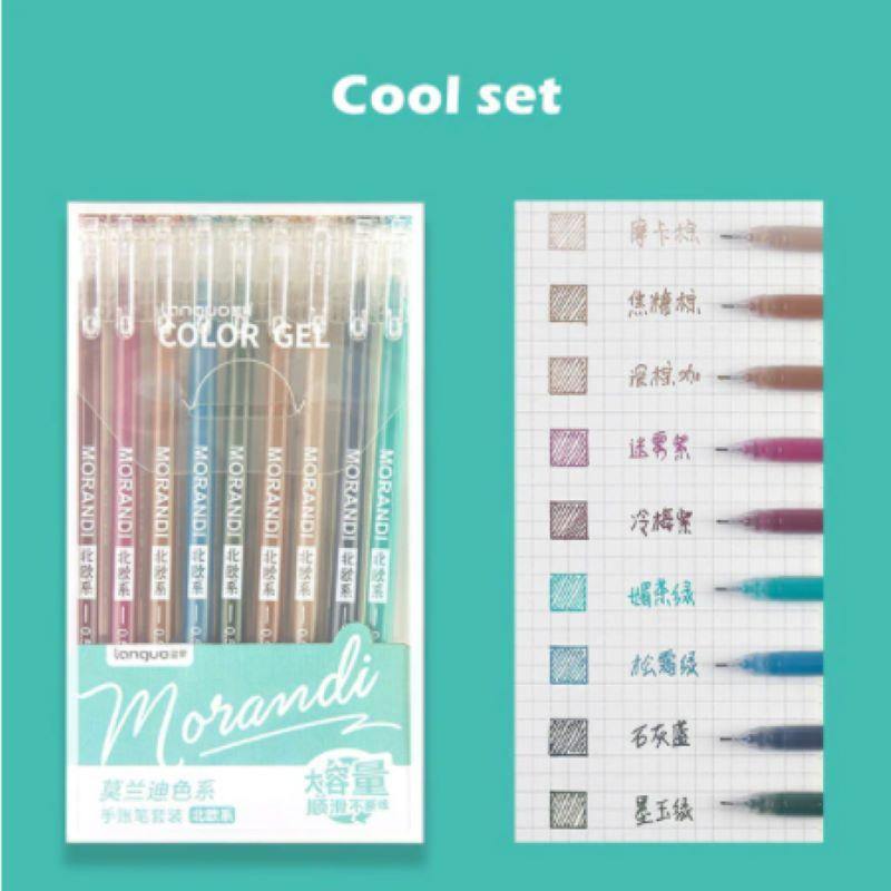 Gel Pen Sets - Gel Pen Set - Morandi - Cool