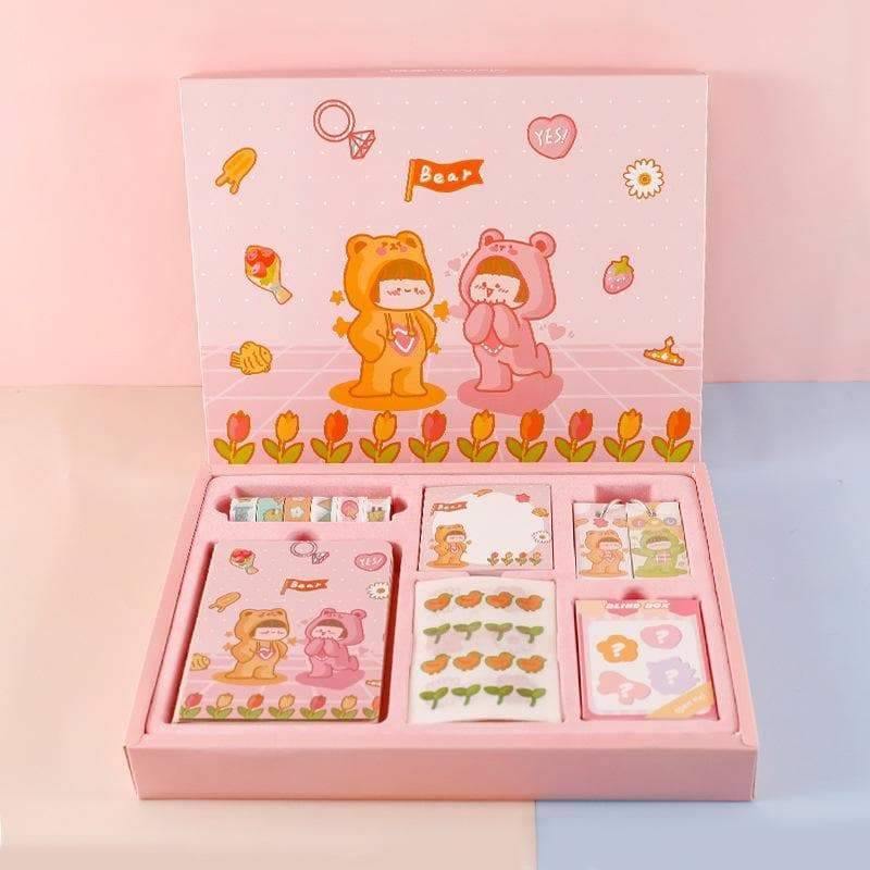 Stationery Sets - Stationery Gift Box - Cute Character - Bears