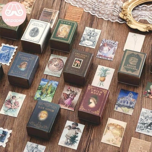 Scrapbooking Paper - Vintage Mini Cards -