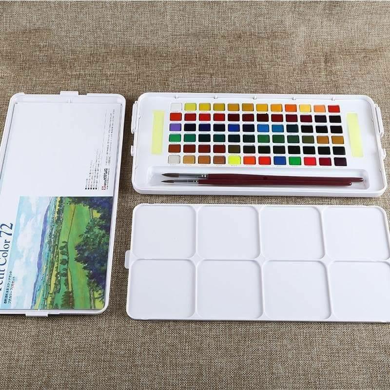 Watercolor Paint Sets - Watercolor Paint Set - Sakura Petit Color - 72