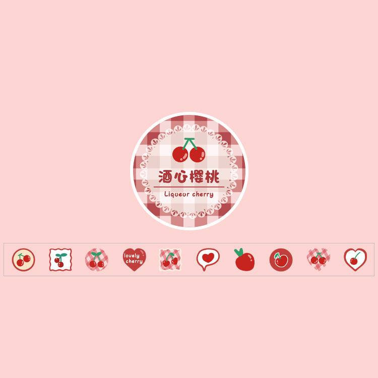 Sticker Rolls - Kawaii Sticker Rolls - Cherry
