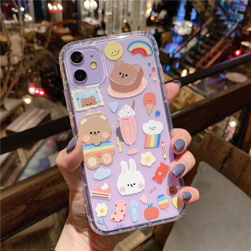 Case de iPhone de Kawaii Bear