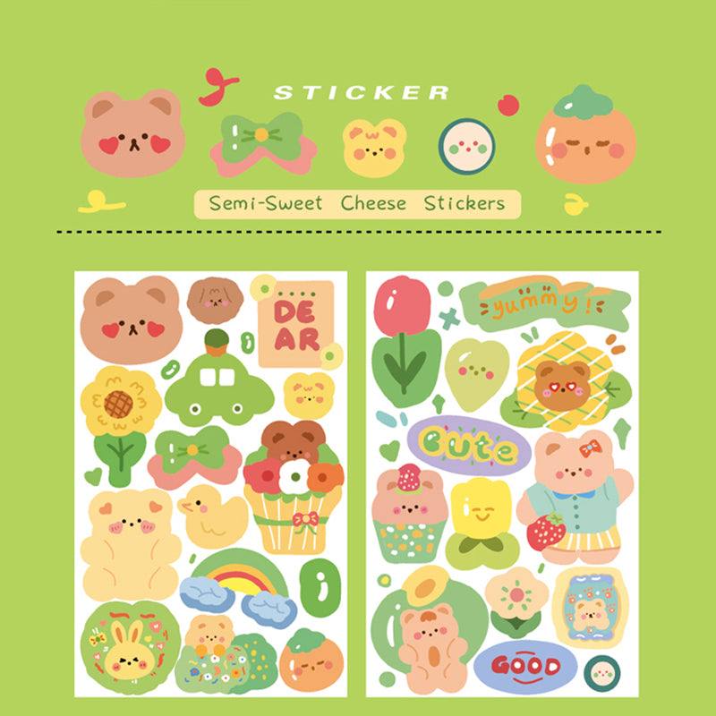 Decorative Stickers - Stickers - Semi-Sweet Kawaii - Bear