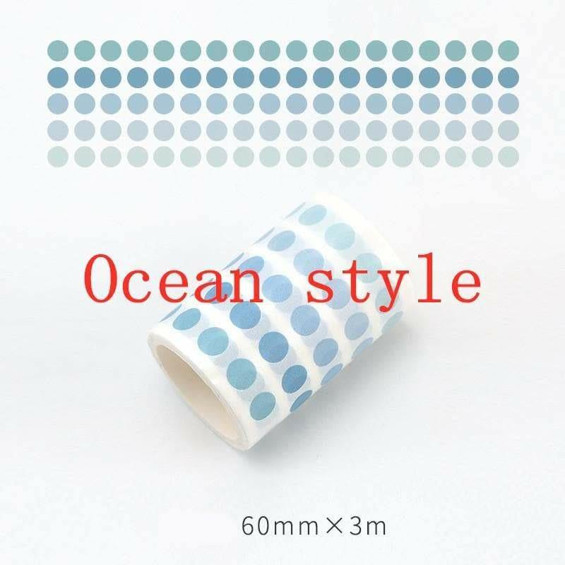 Decorative Stickers - Dot Stickers - Ocean