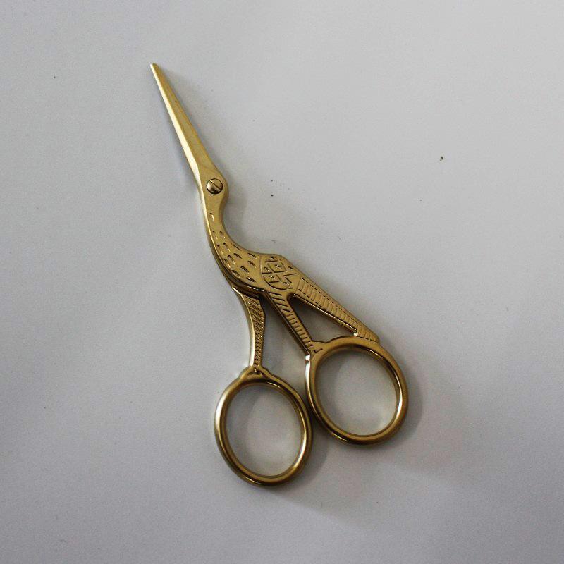 Scissors - Stainless Steel Embroidery Scissors - 115Gold
