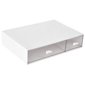Desk Organizers - Stackable Desktop Organizer - 2 drawers