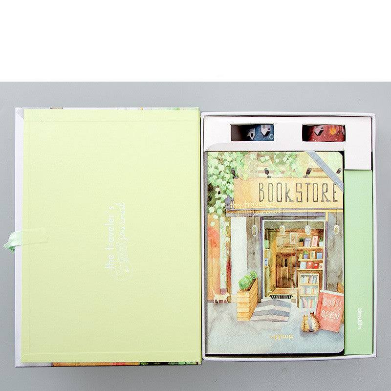 Stationery Sets - Stationery Set - A5 / Bookstore