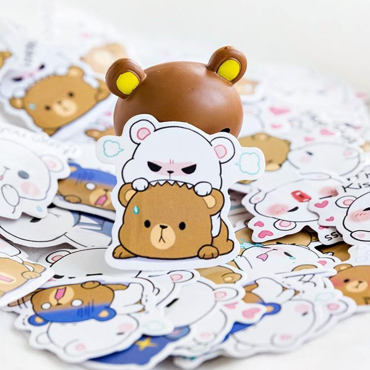 Decorative Stickers - Cute Kawaii Animal Stickers -