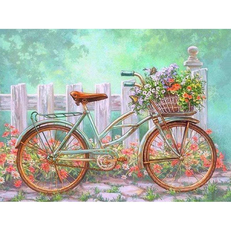 Diamond Paintings - Diamond Painting - Bicycle -