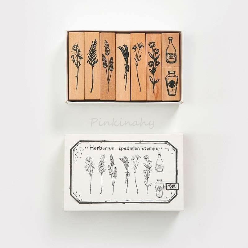 Decorative Stamps - Rubber Flower Stamps - Simplicity