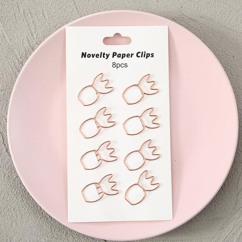 Paper Clips - Cute Paper Clips - Radish