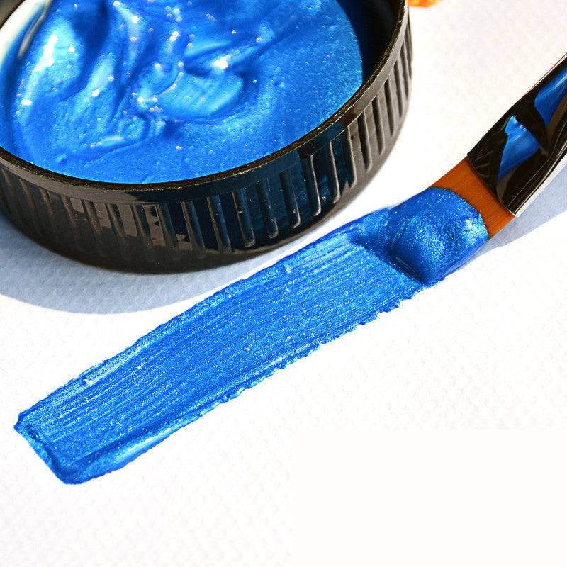 Pearlescent Acrylic Paints - Pearlescent Acrylic Paint - Mengtetisha - Blue / 100ml