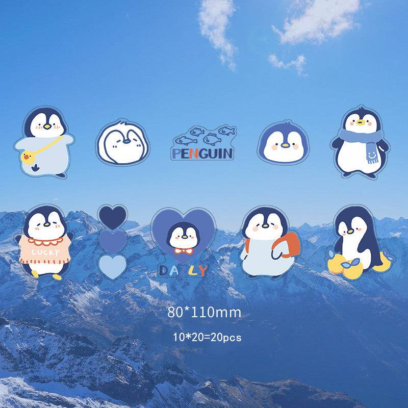 Decorative Stickers - Stickers - Little Kawaii Face - Penguin