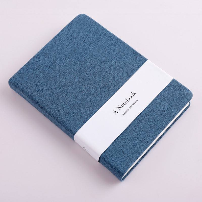 Hardcover Notebooks - Hardcover Notebook - A Notebook Baishide Stationery - Blue / Large