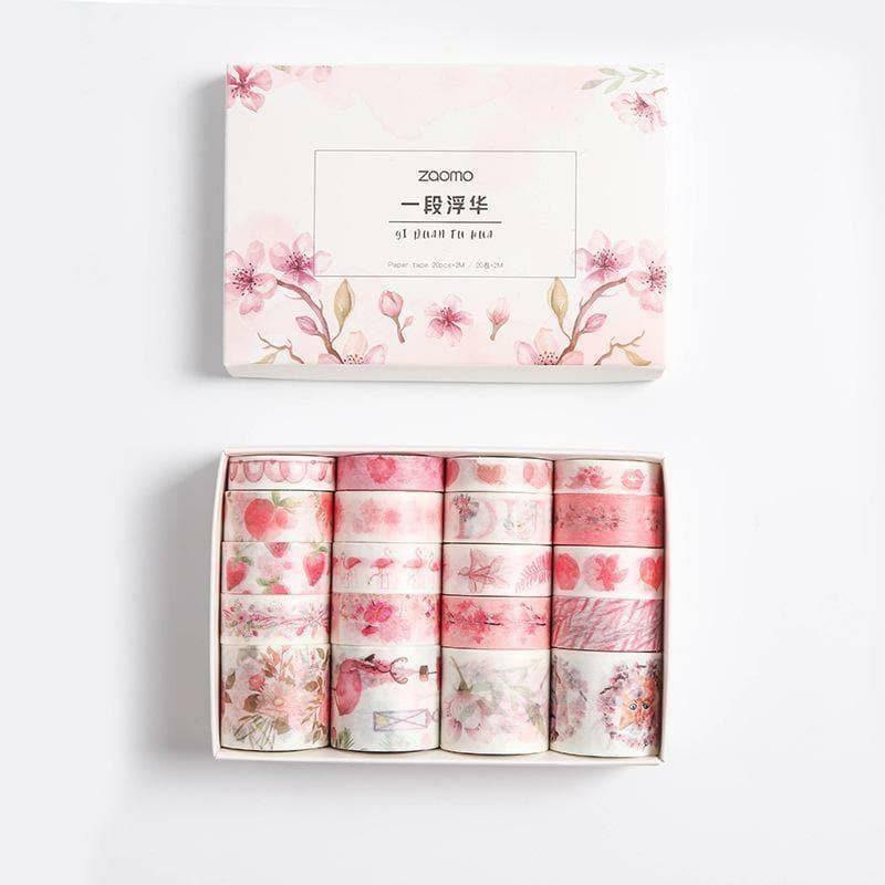 Washi Tape Sets - Washi Tape Set - Pastel Patterns - Pink
