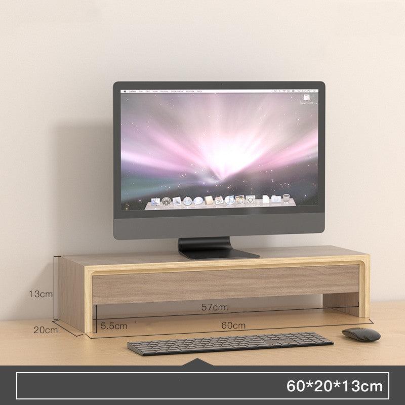 Desktop Organizers - Bamboo Monitor Stand Riser - Desktop Organizer - P