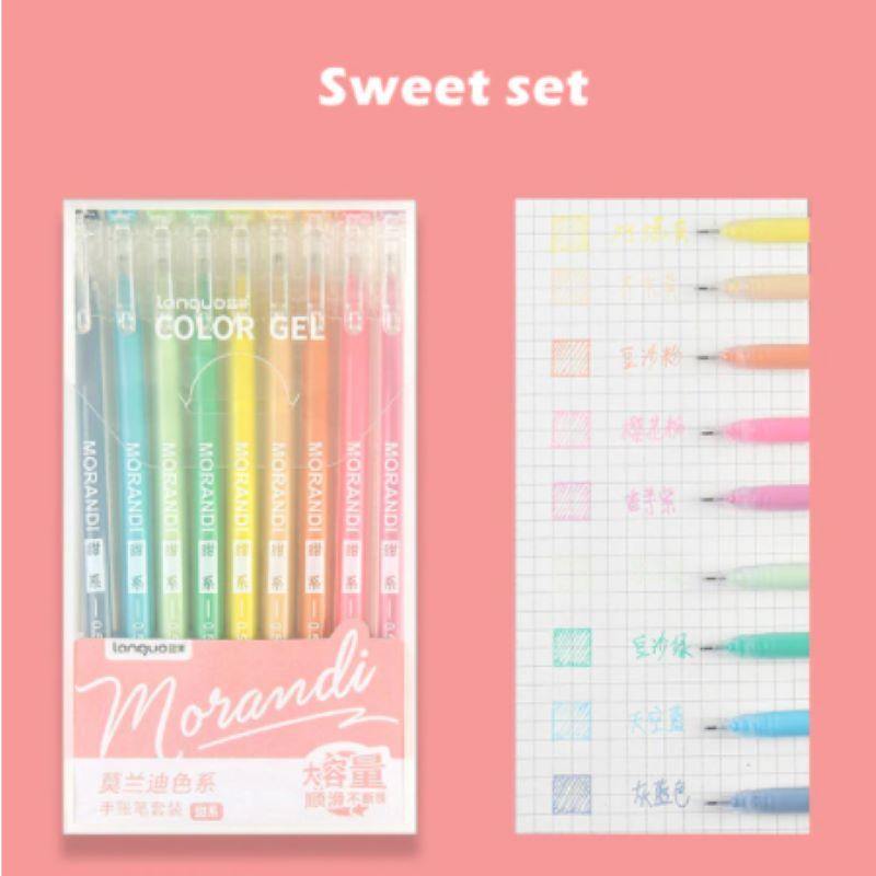 Gel Pen Sets - Gel Pen Set - Morandi - Sweet