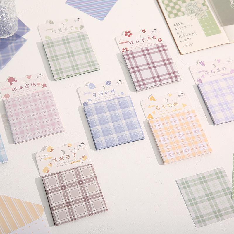 Scrapbooking Paper - Decorative Paper - Grid Pattern -