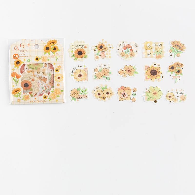 Stickers - Flower Collection Stickers - Sunflowers