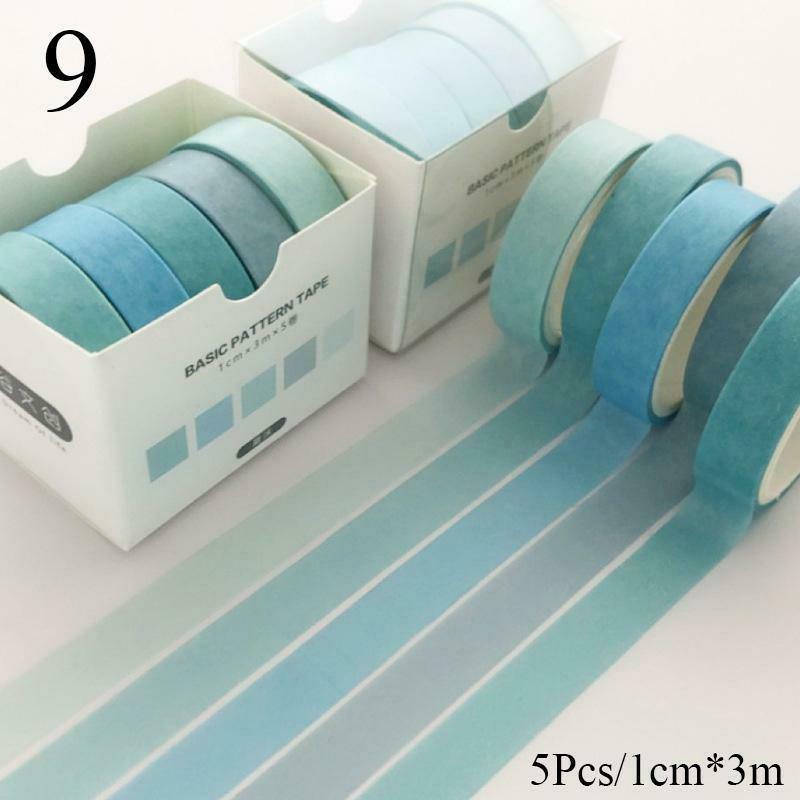 Decorative Tape - Washi Tapes - Spring Theme - Turquoise