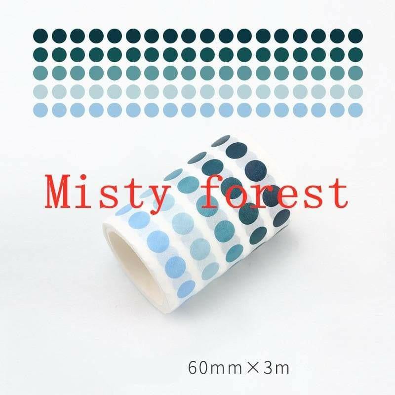 Decorative Stickers - Dot Stickers - Misty Forest