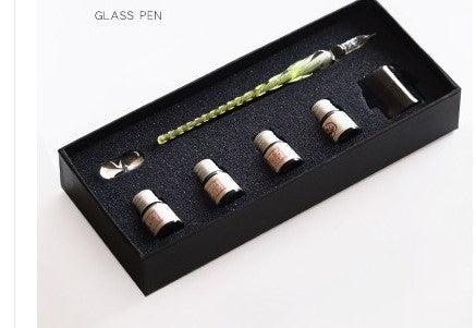 Glass Pen Sets - Glass Pen Set - Gift Box - 3 / L
