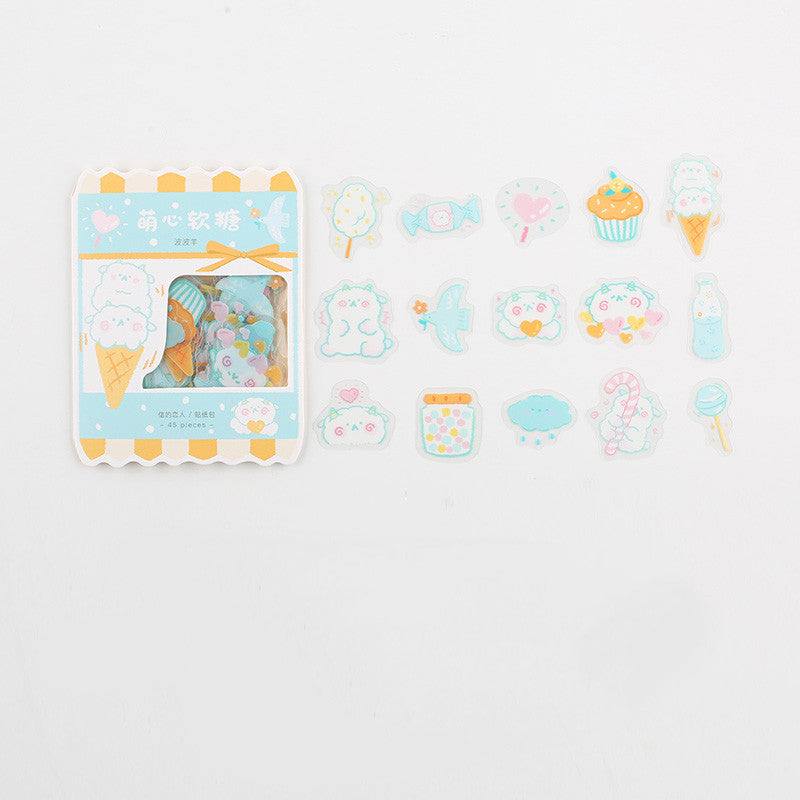 Decorative Stickers - Stickers - Kawaii Jelly - Blue