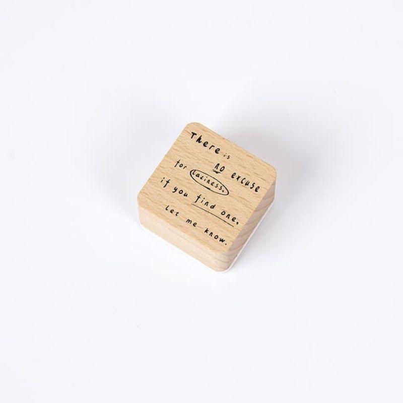 Decorative Stamps - Wooden Rubber Stamps - Inspiring Quotes - Take a Break