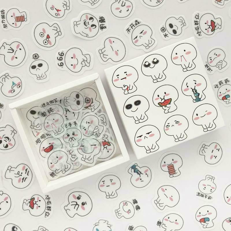 Decorative Stickers - Stickers - 200 Assorted Stickers - Kawaii