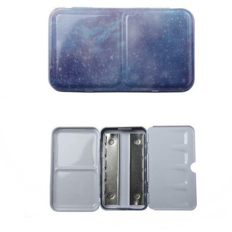 Watercolor Palettes - Metal Watercolor Palette Box - Bianyo - Starry Sky