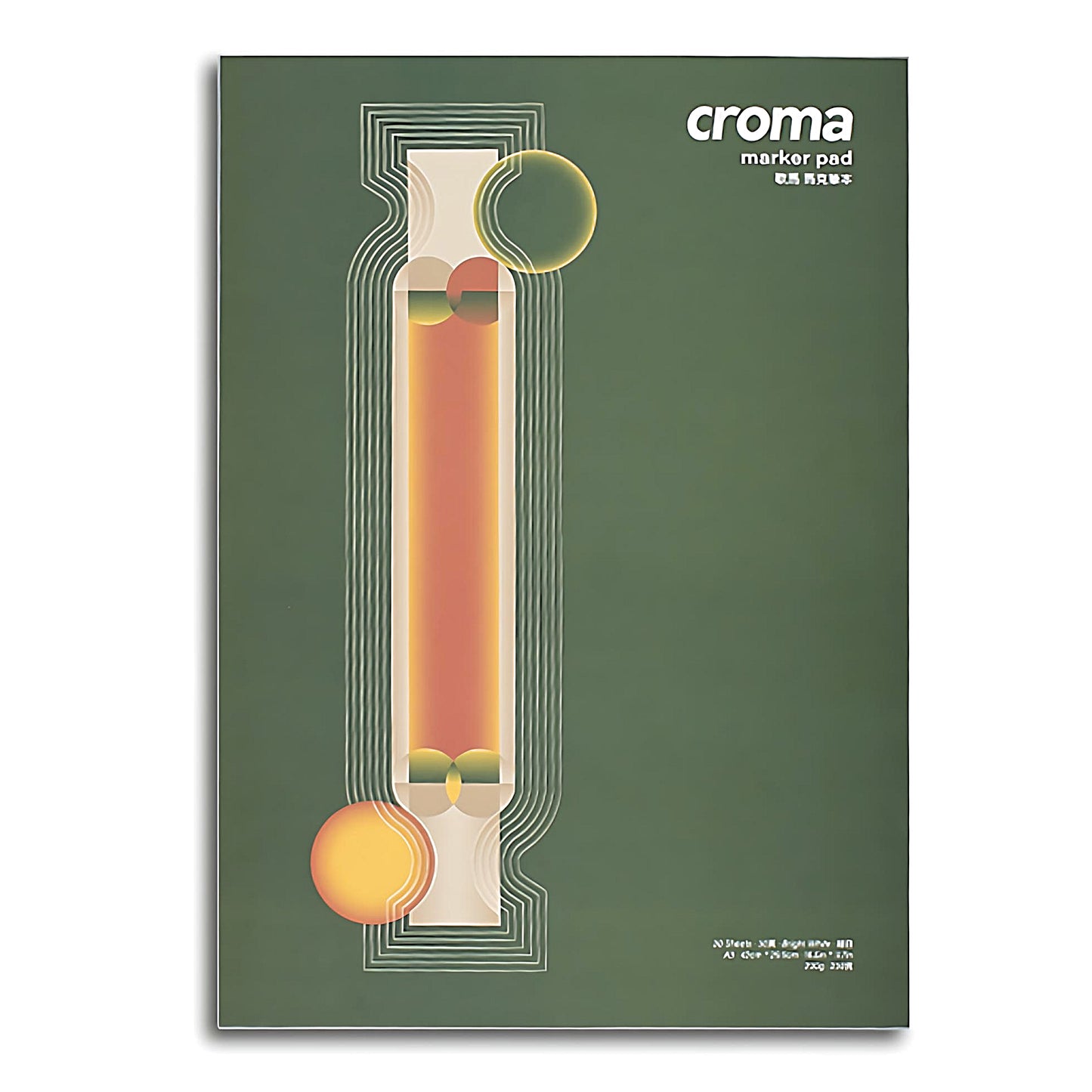 Croma marker pad in A3 format