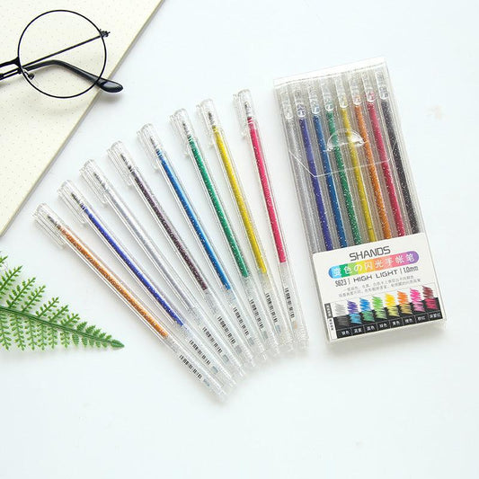 Gel Pen Sets - Glitter Gel Pens -
